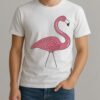 Lawn Flamingo Paint Shirt