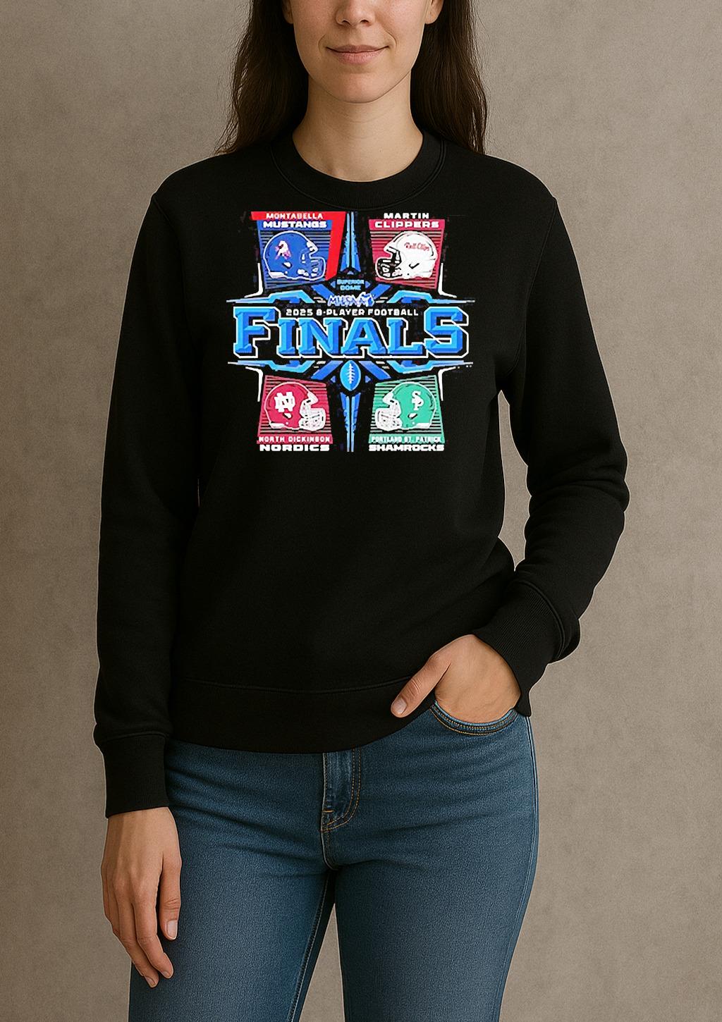 2025 Mhsaa 8 Player Football Finals Hetmets Shirt sweater