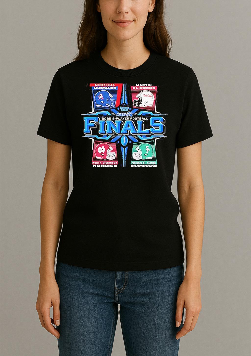 2025 Mhsaa 8 Player Football Finals Hetmets Shirt Womentee