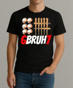 67 Bruh Baseball Christmas Thanksgiving Shirt
