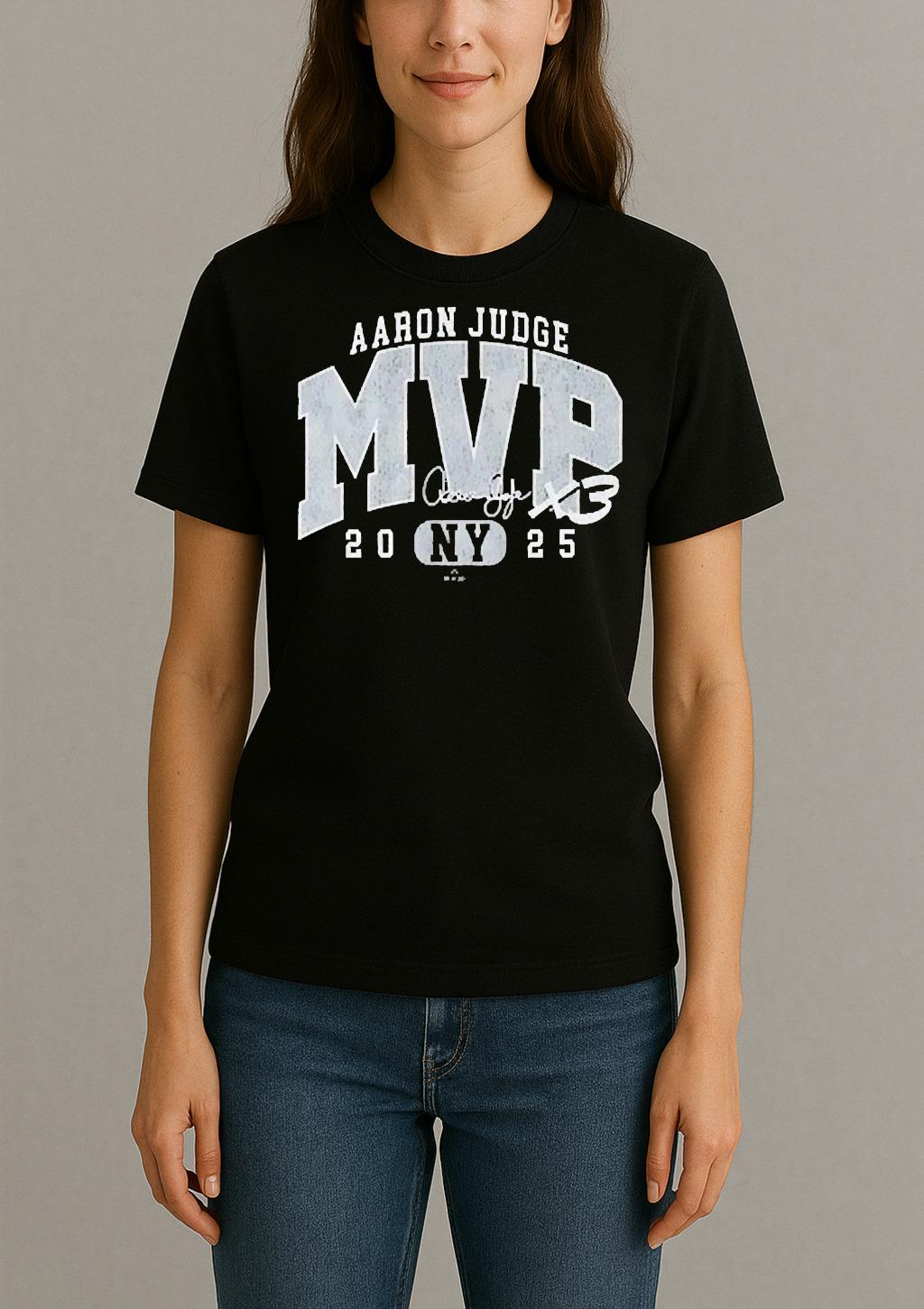 Aaron Judge 2025 Mvp Shirt Womentee