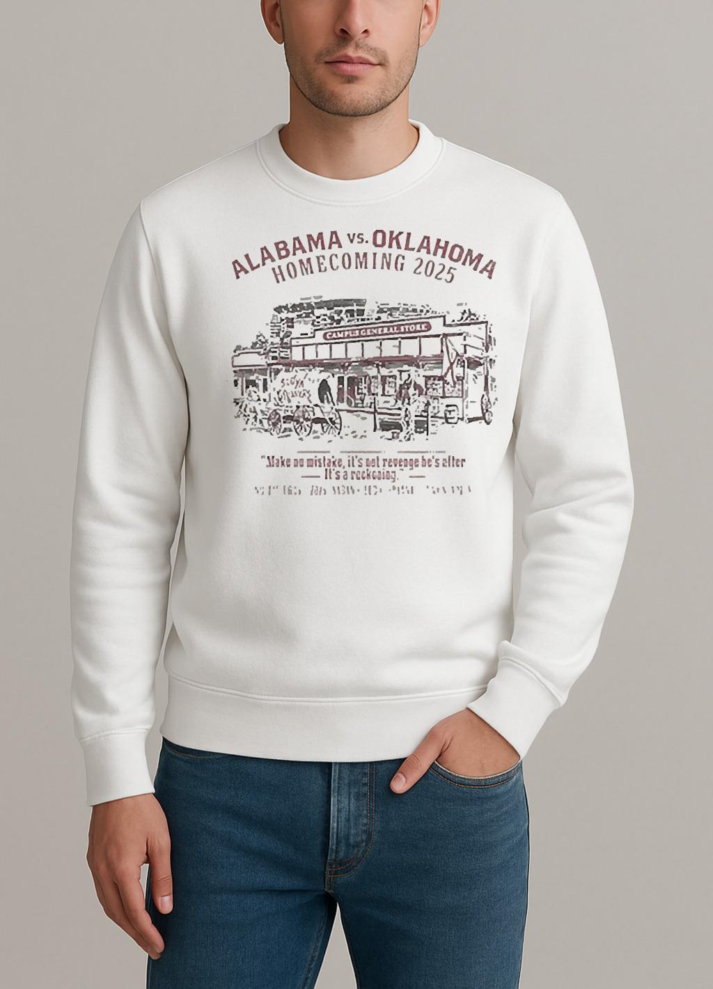 Alabama Crimson Tide Vs Oklahoma Sooners Campus General Store See Ya Sooners Shirt sweater