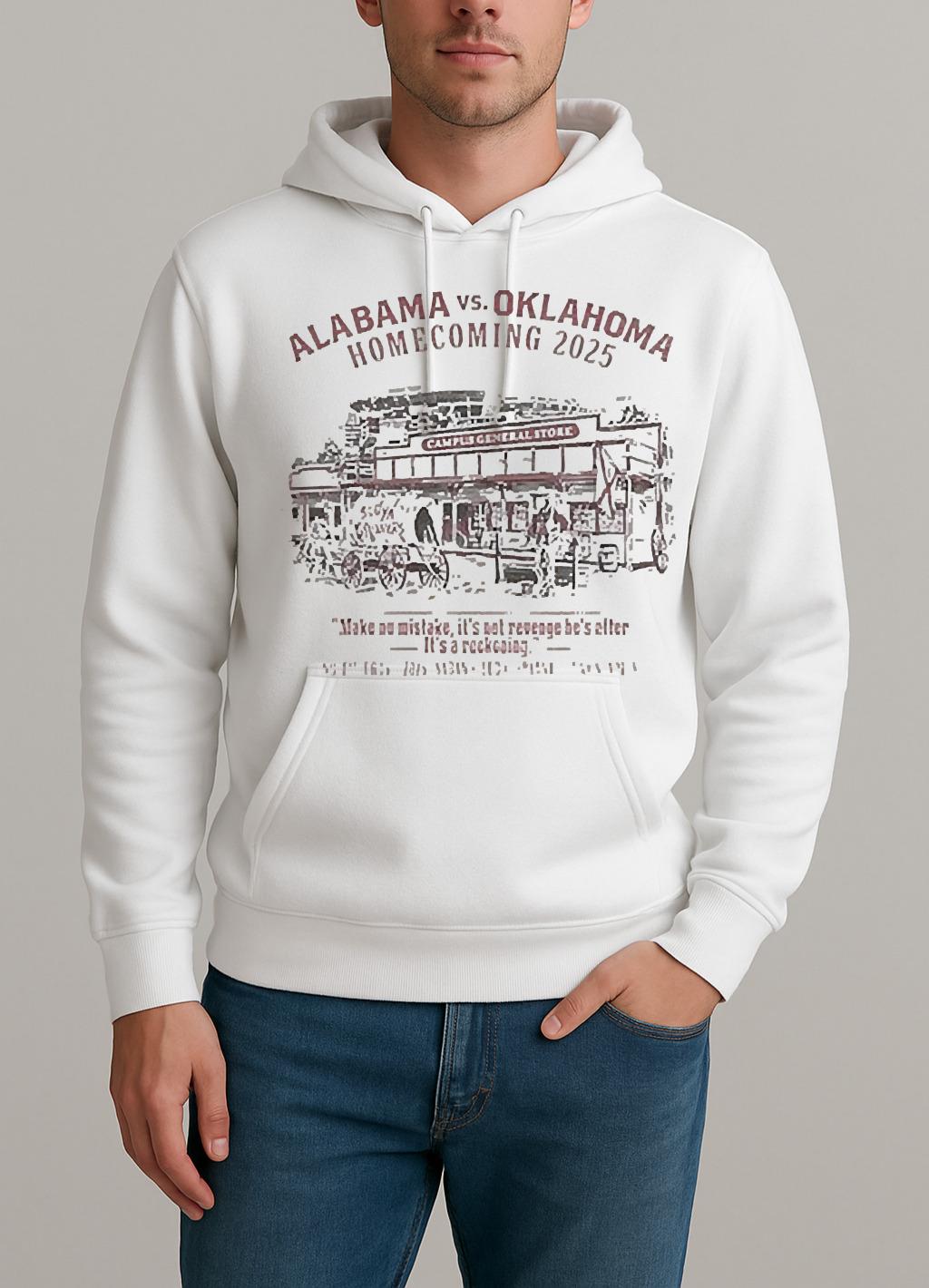 Alabama Crimson Tide Vs Oklahoma Sooners Campus General Store See Ya Sooners Shirt Unisexhoodie