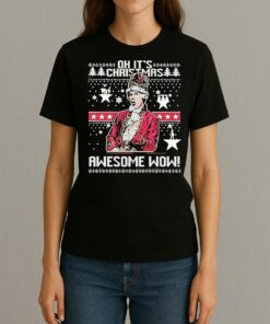 Alexander Hamilton Oh Its Christmas Awesome Wow Shirt Womentee