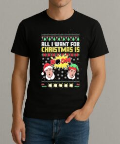 All I Want For Christmas Is Boom Ii Ugly Sweater Xmas Shirt Christmas 2025 Tee