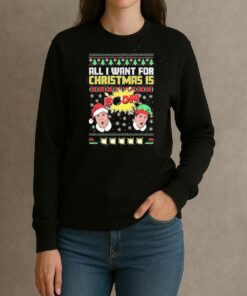 All I Want For Christmas Is Boom Ii Ugly Sweater Xmas Shirt Christmas 2025 Tee sweater