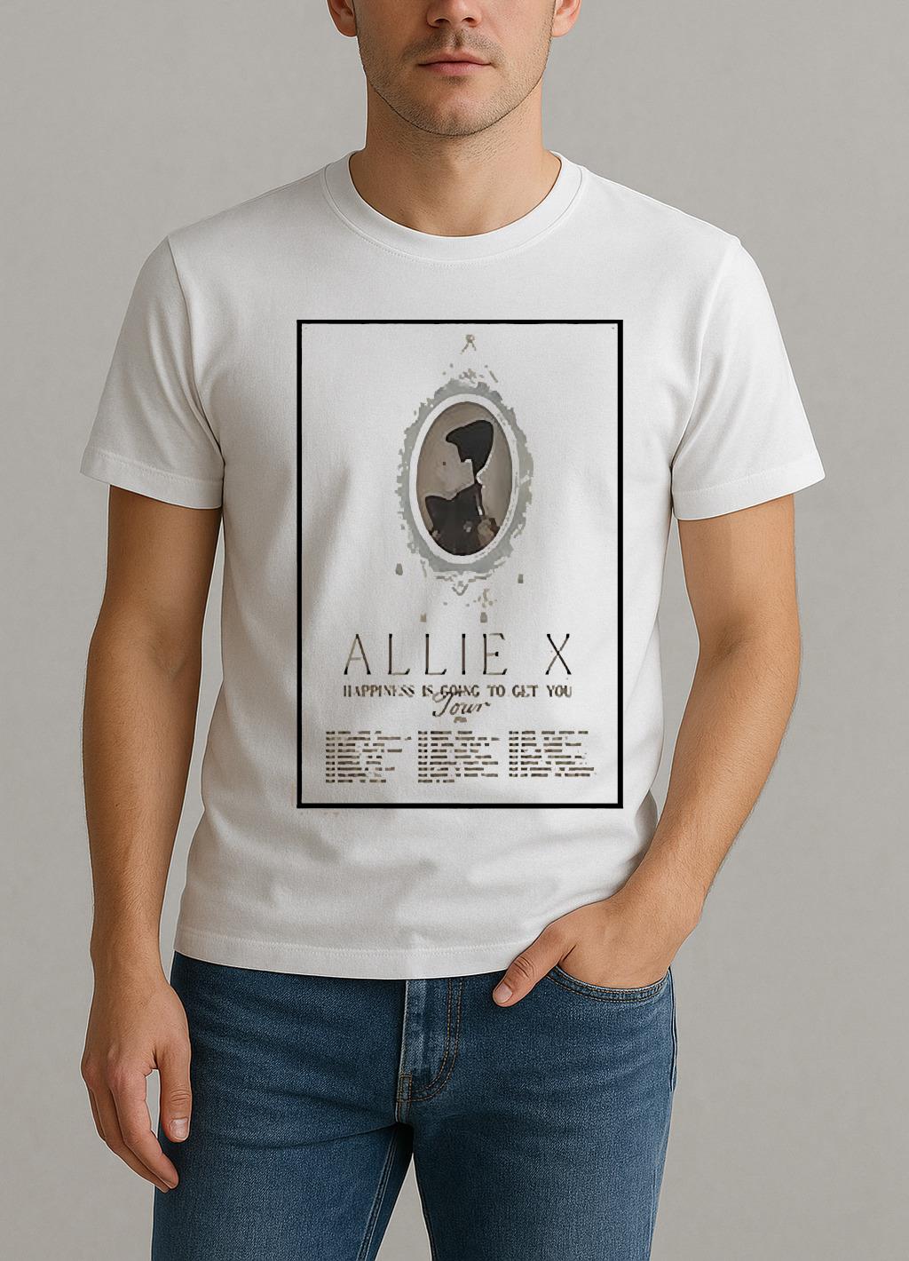 Allie X Happiness Is Going To Get You Tour 2026 Poster Shirt