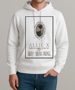 Allie X Happiness Is Going To Get You Tour 2026 Poster Shirt Unisexhoodie