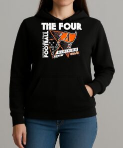 Almont Raiders The Four 2025 Mhsaa Football D6 Semi Finals Shirt Unihoodie