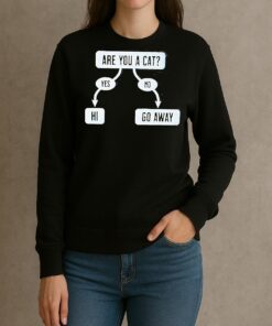 Are You A Cat Yes Hi No Go Away Shirt sweater