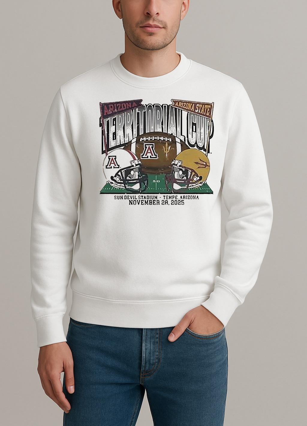 Arizona State Sun Devils Vs Arizona Wildcats Sun Devil Stadium Tempe Arizona Nov 28 2025 Shirt sweater