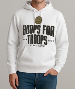 Atlanta Hawks Hoops For Troops Shirt Unisexhoodie