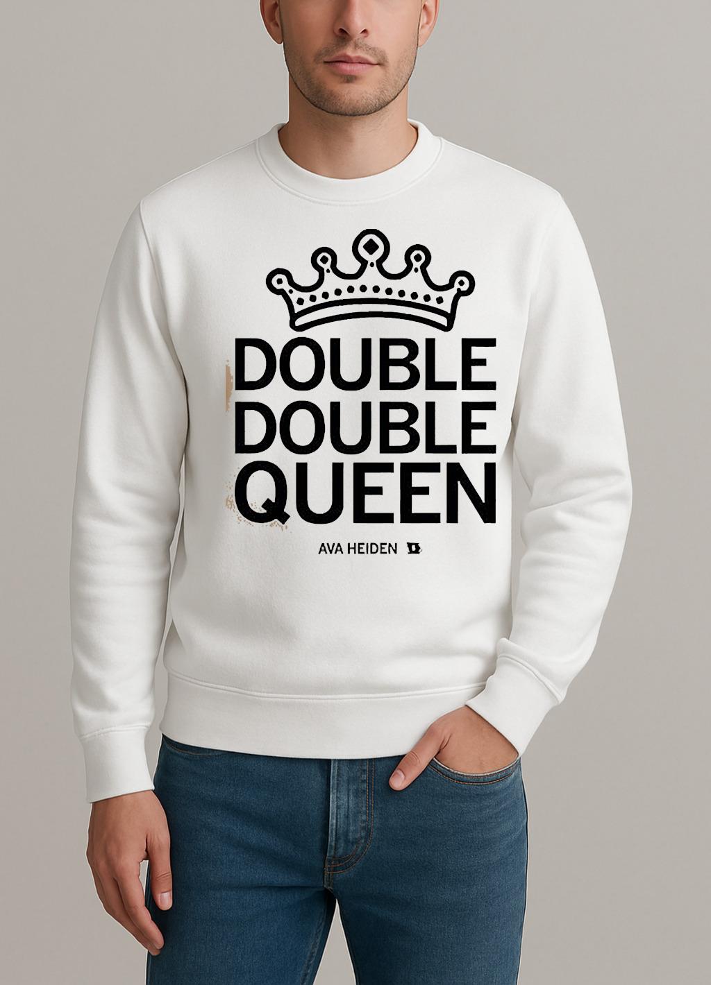 Ava Heiden Iowa Hawkeyes Double Double Queen sweater