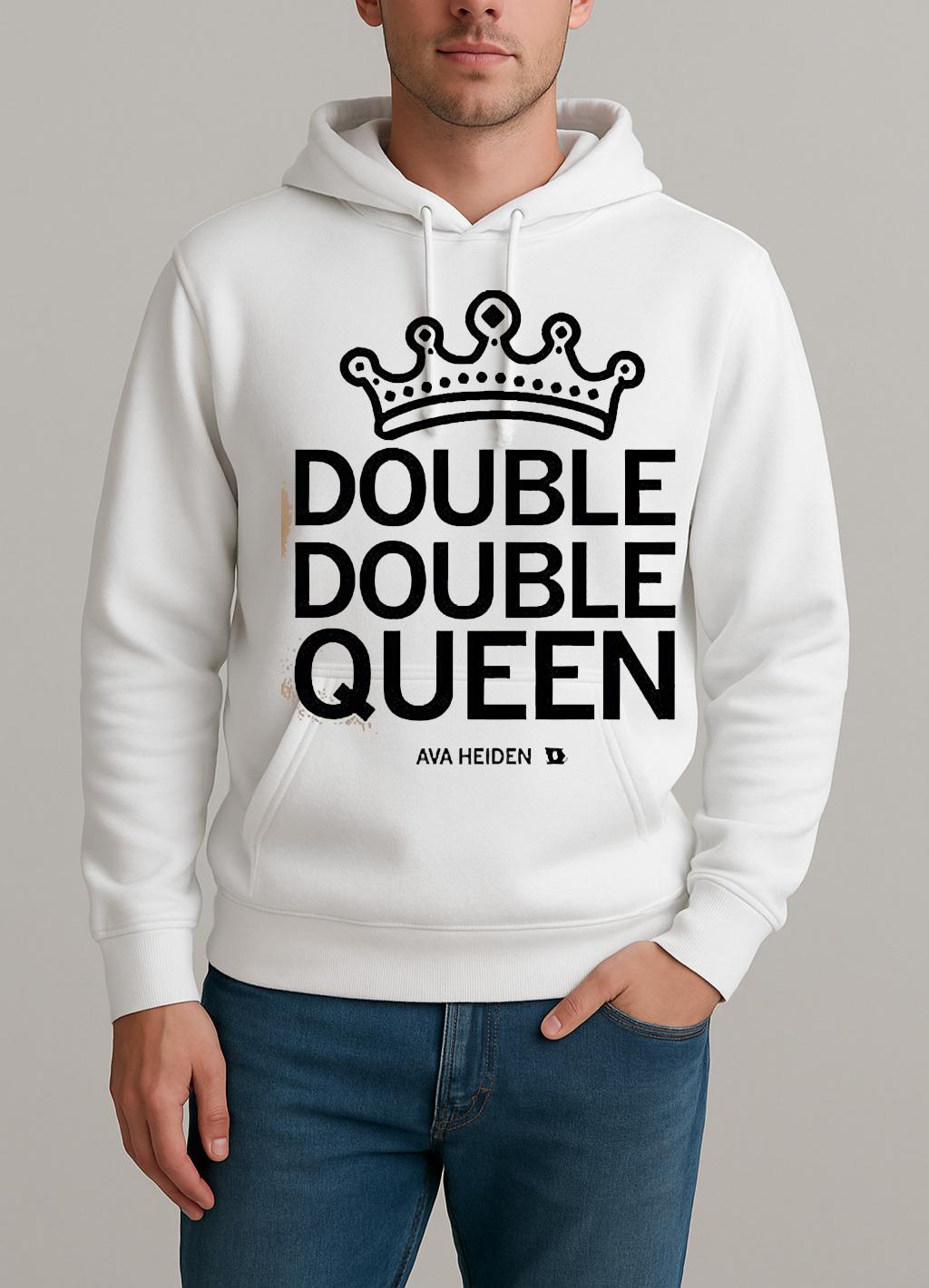 Ava Heiden Iowa Hawkeyes Double Double Queen Unisexhoodie