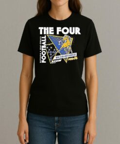 Bark River Harris Broncos The Four 2025 Mhsaa Football D8 Semi Finals Shirt Womentee