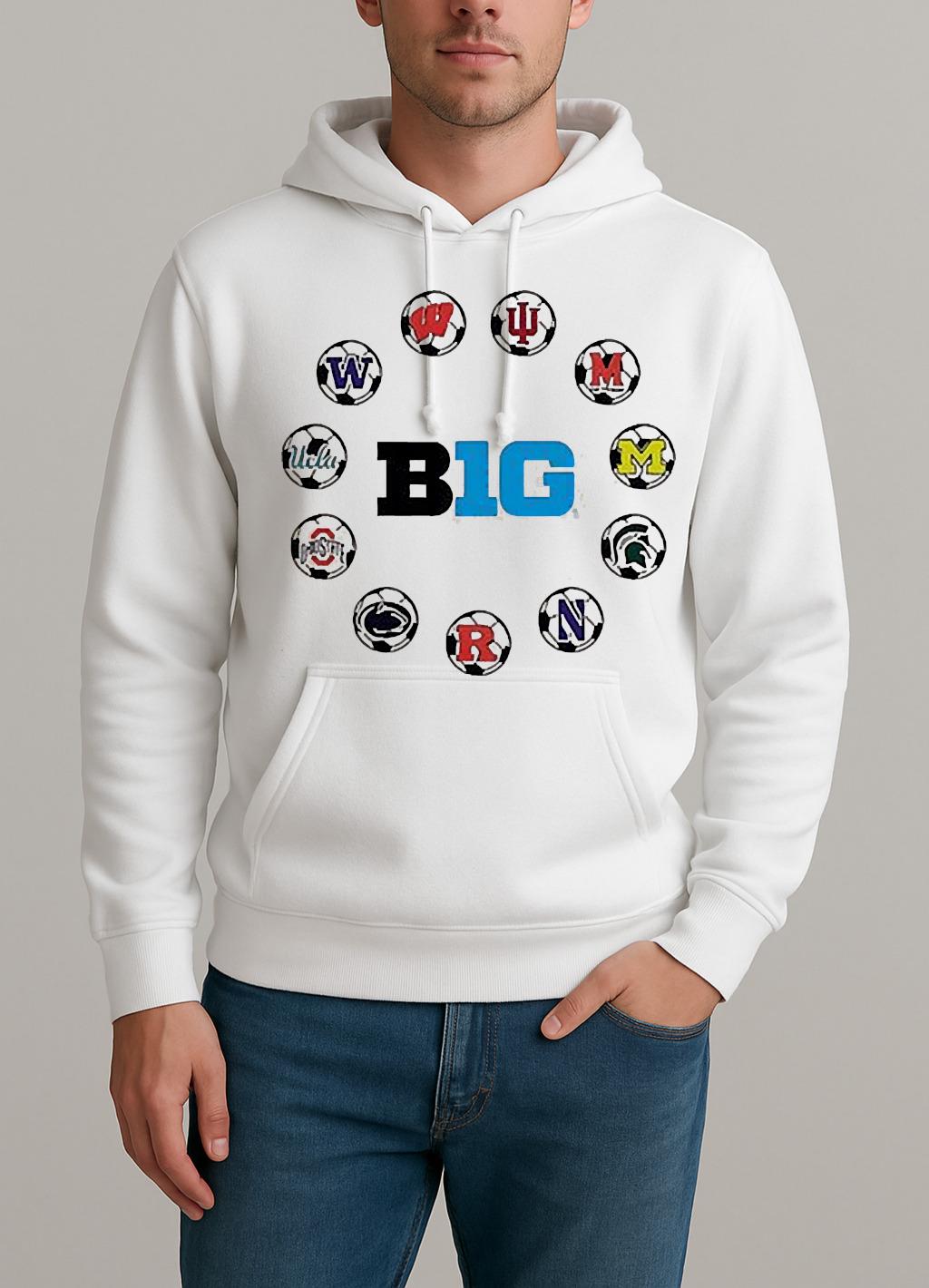 Big Ten Mens Soccer All Teams Shirt Unisexhoodie