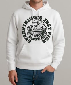 Boiling Frog Everythings Just Fine Shirt Unisexhoodie