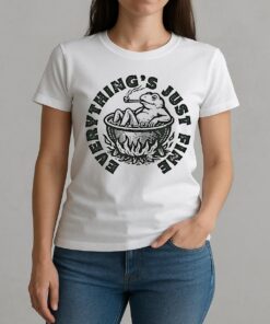 Boiling Frog Everythings Just Fine Shirt W-tee