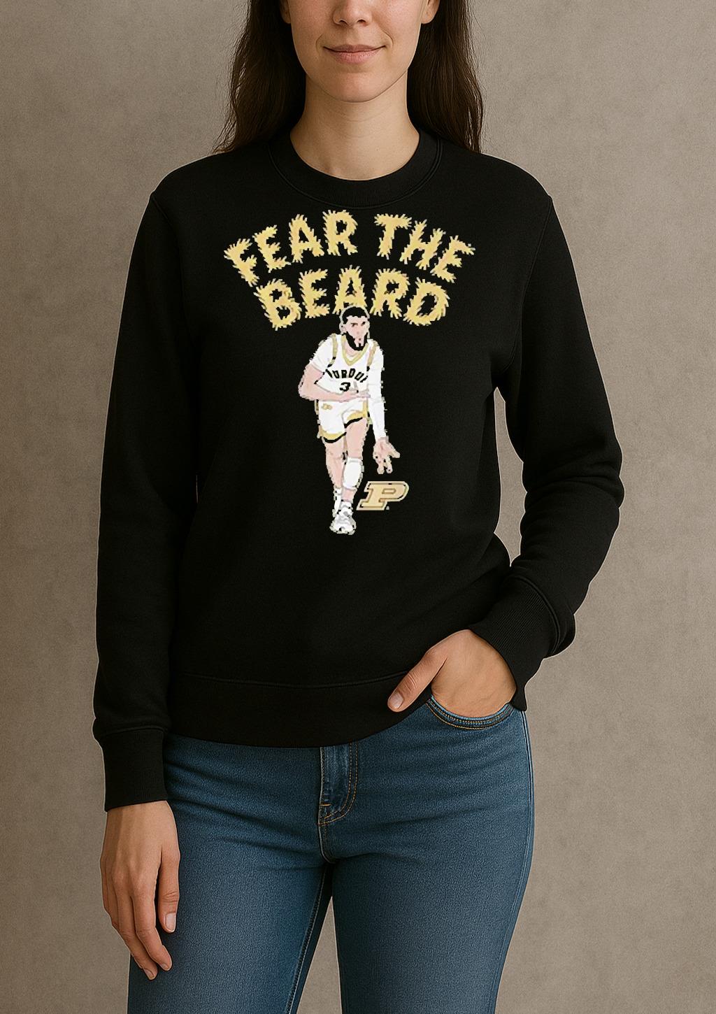 Braden Smith Fear The Beard Shirt sweater