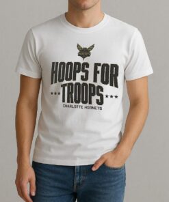 Charlotte Hornets Hoops For Troops Shirt