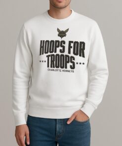 Charlotte Hornets Hoops For Troops Shirt sweater