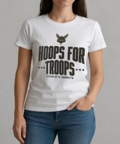 Charlotte Hornets Hoops For Troops Shirt W-tee