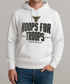 Chicago Bulls Hoops For Troops Shirt Unisexhoodie