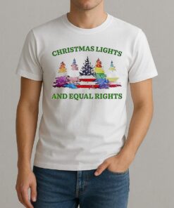 Christmas Lights And Equal Rights Shirt