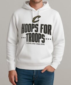 Cleveland Cavaliers Hoops For Troops Shirt Unisexhoodie