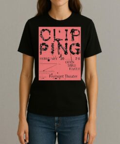 Clipping Open Mike Eagle February 2026 Tour Usa Premium Shirt Womentee