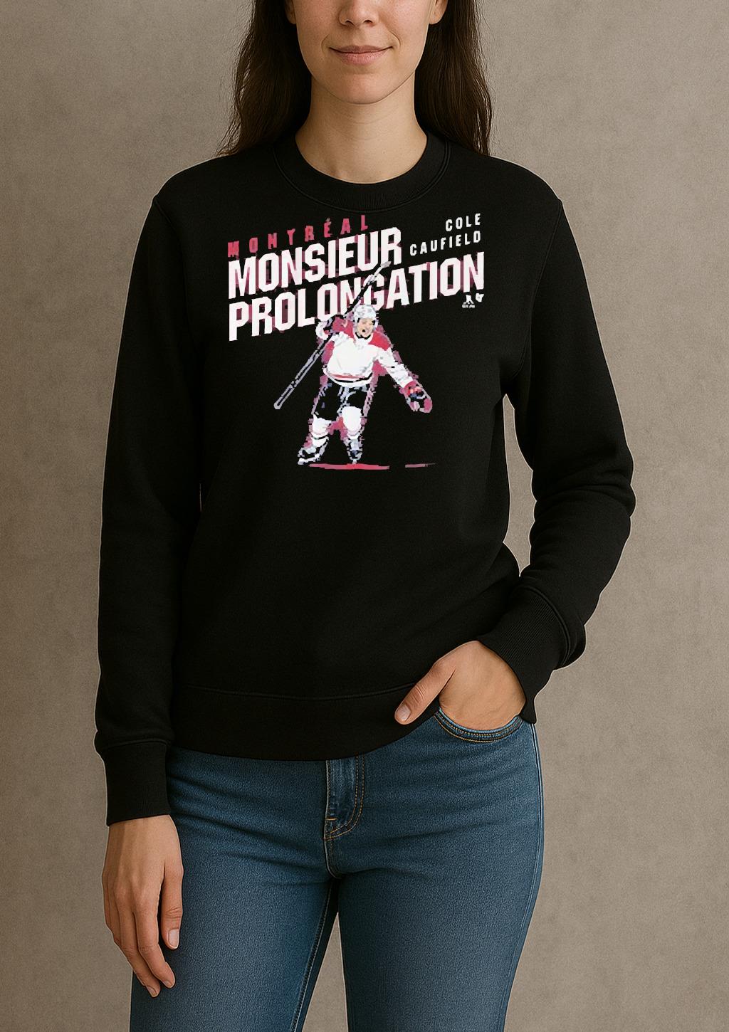 Cole Caufield Monsieur Prolongation Shirt sweater