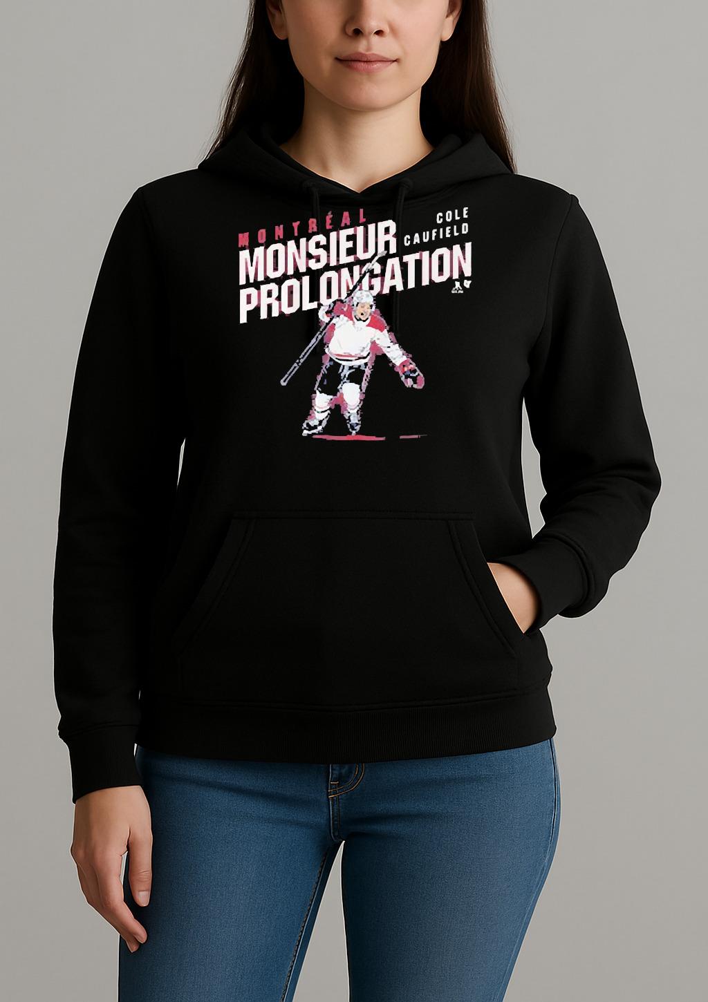 Cole Caufield Monsieur Prolongation Shirt Unihoodie