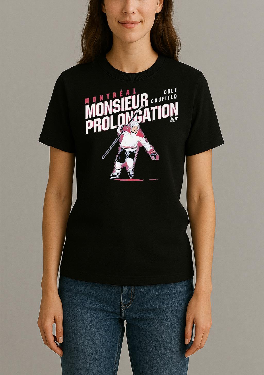 Cole Caufield Monsieur Prolongation Shirt Womentee