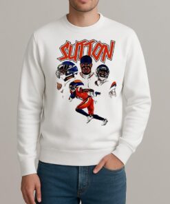 Courtland Sutton Denver Broncos Player Collage Shirt sweater