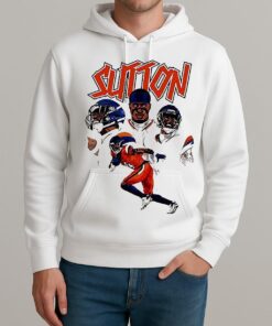 Courtland Sutton Denver Broncos Player Collage Shirt Unisexhoodie