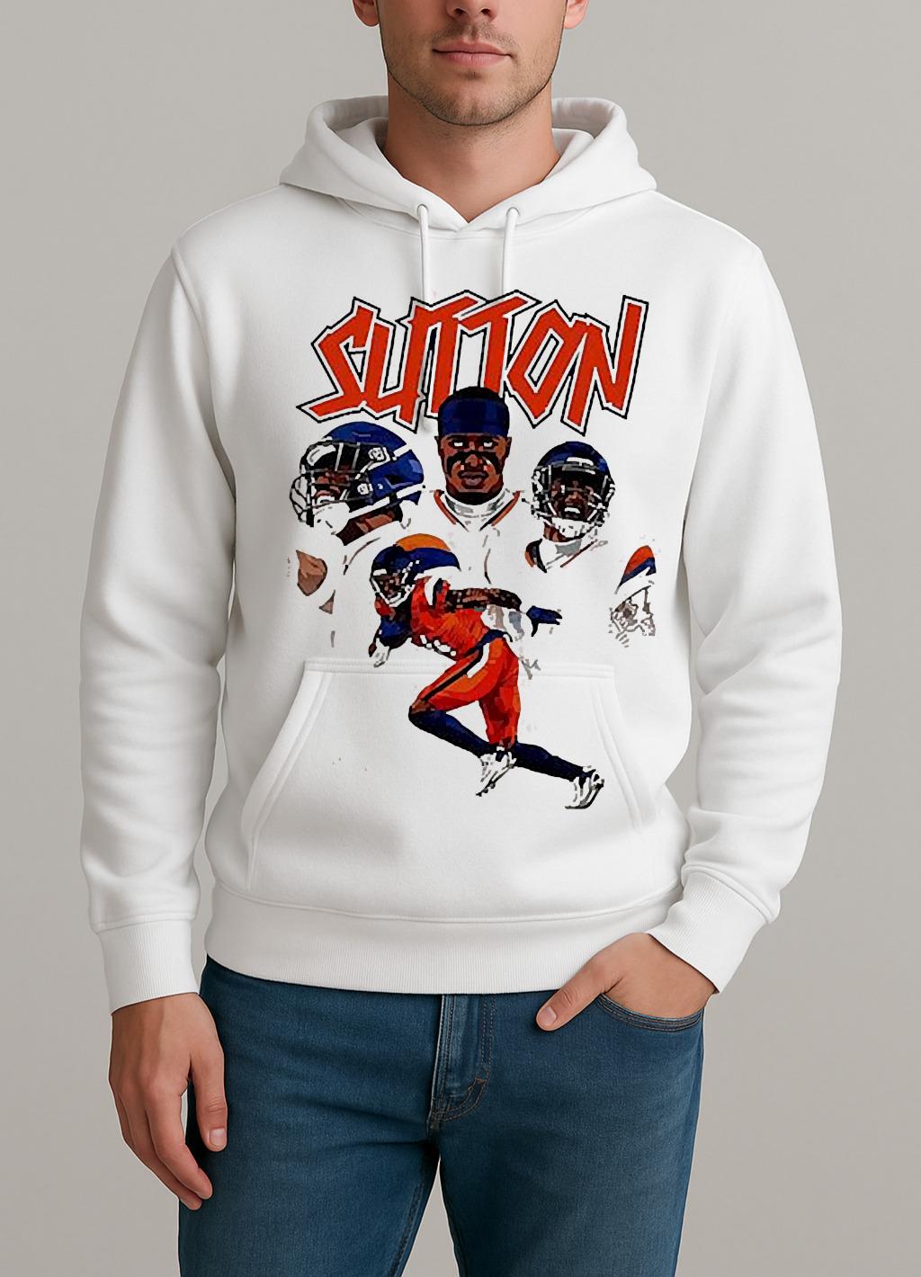 Courtland Sutton Denver Broncos Player Collage Shirt Unisexhoodie