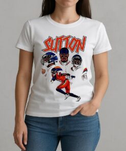 Courtland Sutton Denver Broncos Player Collage Shirt W-tee