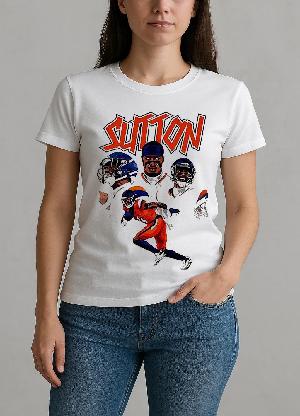 Courtland Sutton Denver Broncos Player Collage Shirt W-tee