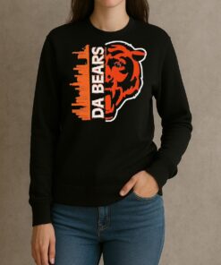 Da Bears Graphic Chicago Football City Skyline Shirt sweater
