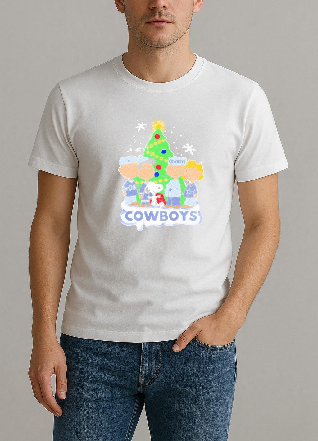 Dallas-Cowboys-X-The-Peanuts-Christmas-2025-Shirt