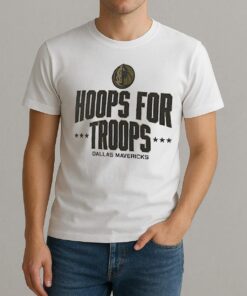 Dallas Mavericks Hoops For Troops Shirt