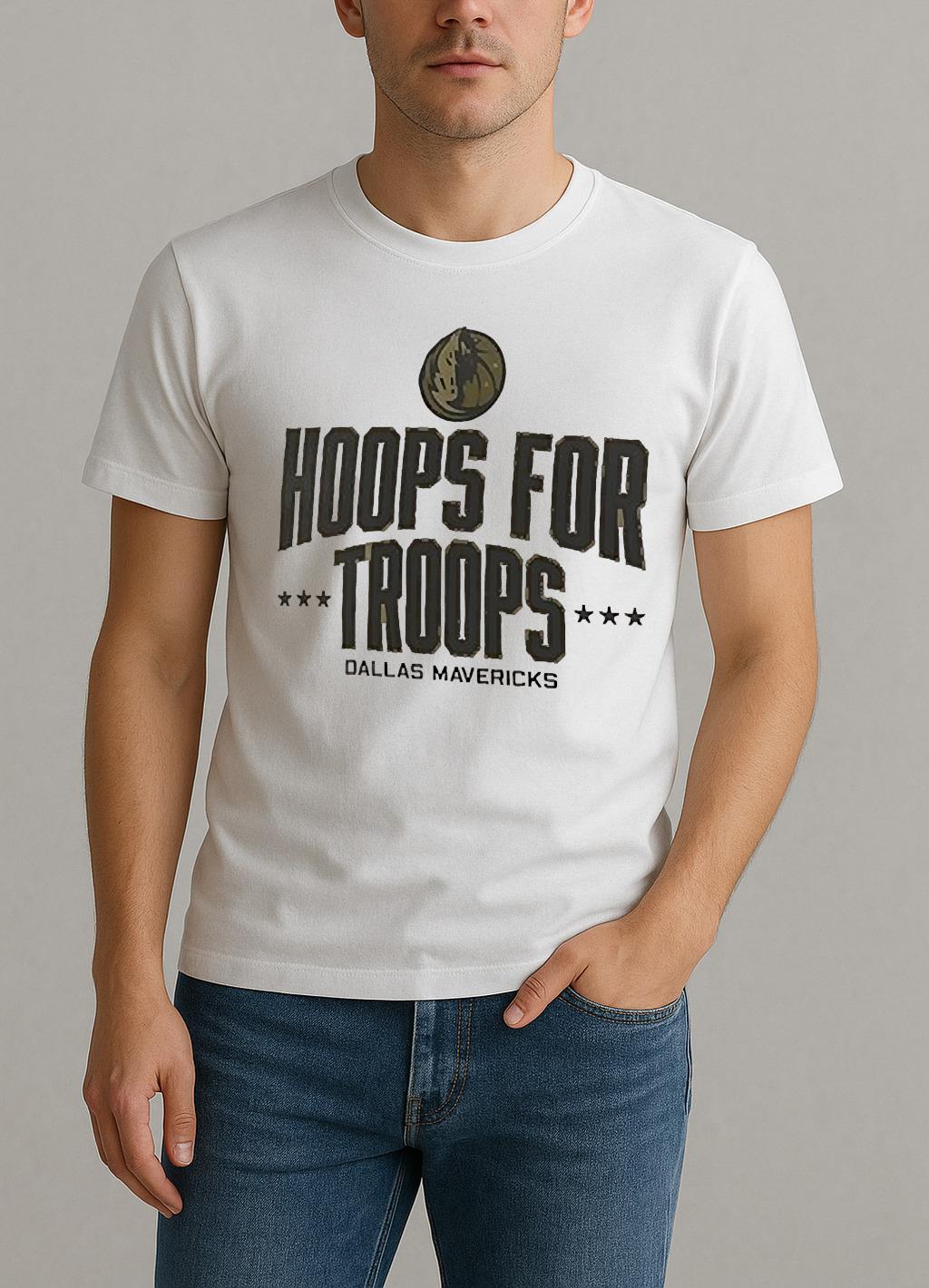 Dallas-Mavericks-Hoops-For-Troops-T-Shirt-1