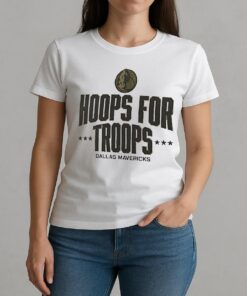 Dallas-Mavericks-Hoops-For-Troops-T-Shirt-1 W-tee