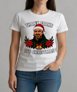 Daniel Farke Thank Farke Its Christmas 2025 Shirt W-tee