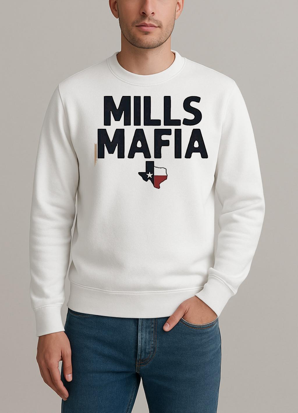 Davis Mills Mafia Houston Texans Map sweater