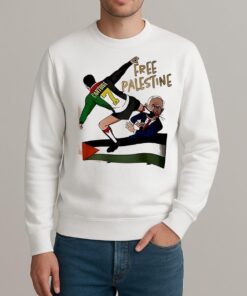 Eric Cantona Free Palestine Shirt sweater