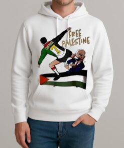 Eric Cantona Free Palestine Shirt Unisexhoodie