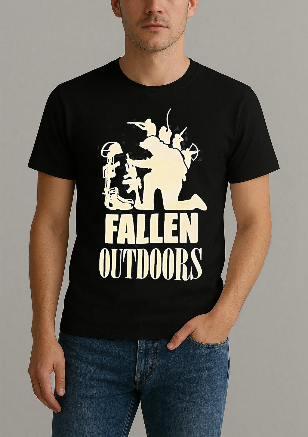 Fallen Outdoors Soldier Shirt