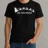 Fly You Fools Funny Christmas Lotr Shirt