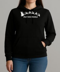 Fly You Fools Funny Christmas Lotr Shirt Unihoodie